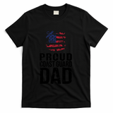 Proud U S Coast Guard Dad Cool Gift Cute Gift T-Shirt