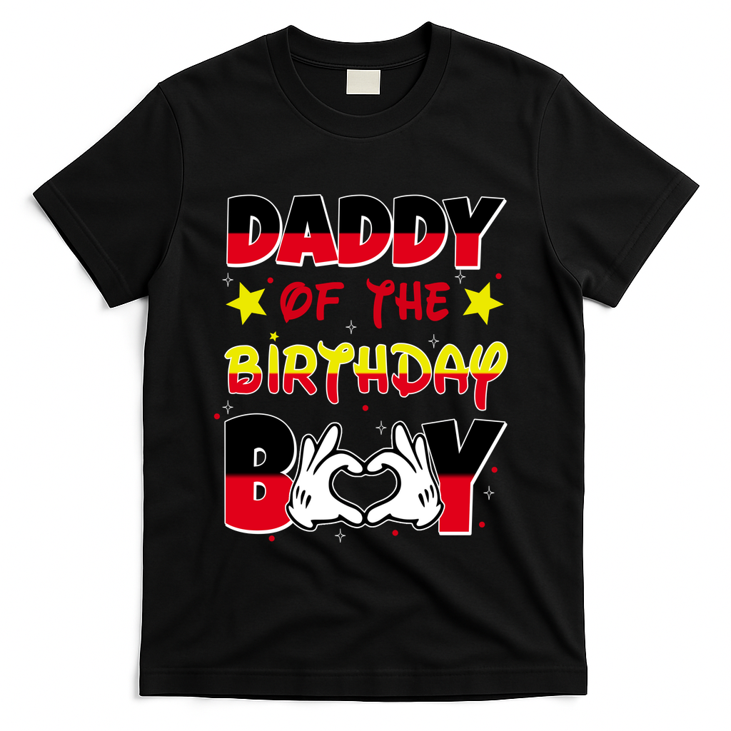 Daddy Of The Birthday Boy Dad Gift T-Shirt