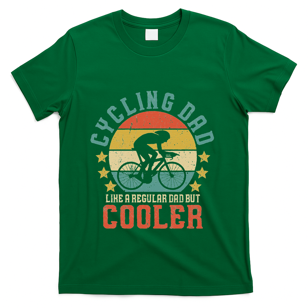 Cycling Dad Bike Rider & Cyclist FatherS Day T-Shirt
