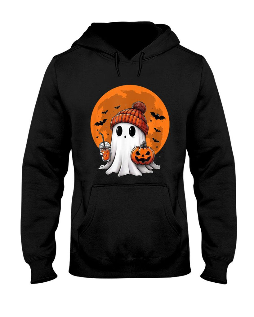 Cute Halloween ghost drink Coffee Cute ghost Trick Or Treat T-Shirt