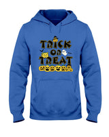 Trick Or Treat Pumpkin Cat Ghost Halloween Funny  Classic T-Shirt