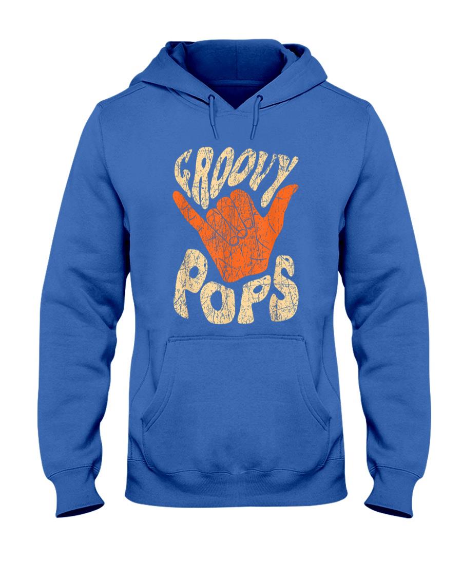 Retro Nostalgia - Groovy Pops 70s Aesthetic Nostalgia 1970's Retro Dad T-Shirt