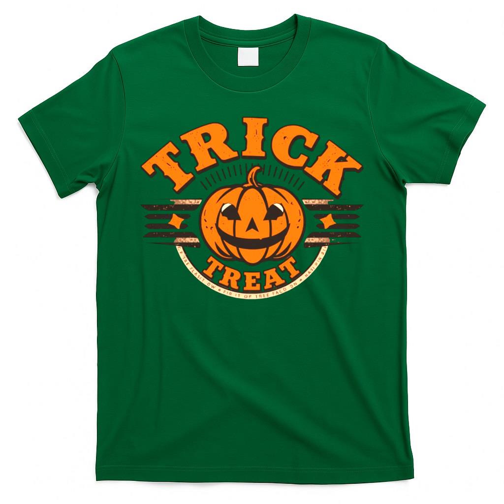 Retro Halloween Pumpkin Oversized T-Shirt