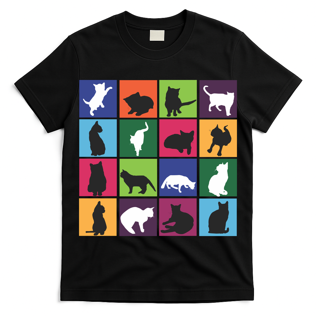 Cat Blocks T-Shirt