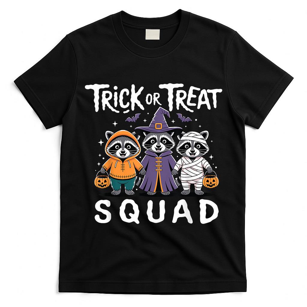 Trick or Treat Squad Pastel Retro Ghost T-Shirt
