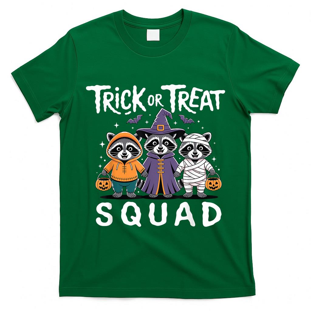 Trick or Treat Squad Pastel Retro Ghost T-Shirt