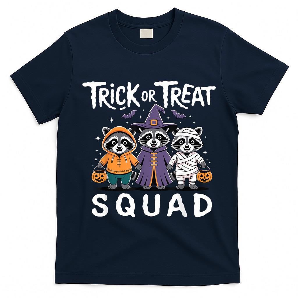 Trick or Treat Squad Pastel Retro Ghost T-Shirt