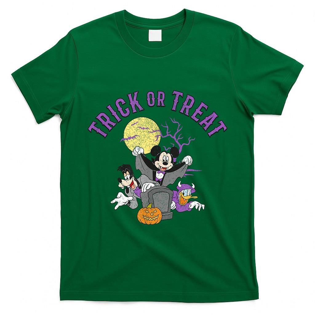 Disney Mickey and Friends Halloween Trick or Treat Group T-Shirt