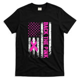 Back The Pink Breast Cancer Awareness Flag Toddler Women Men T-Shirt