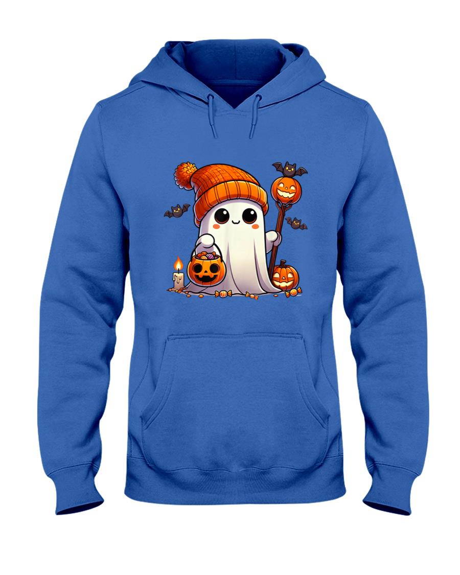 Ghost Halloween Cute Ghost Trick or Treat Candy Boys Girls T-Shirt