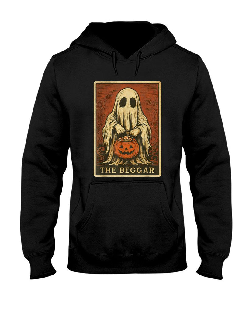 Halloween Trick or Treat Ghost Graphic Shirt Tarot Card T-Shirt