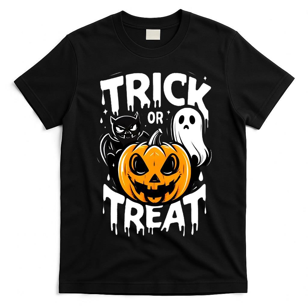 Trick or Treat Oversized  Style 4 T-Shirt