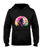 Funny Bigfoot Tie Dye Halloween october 31 trick or treat T-Shirt