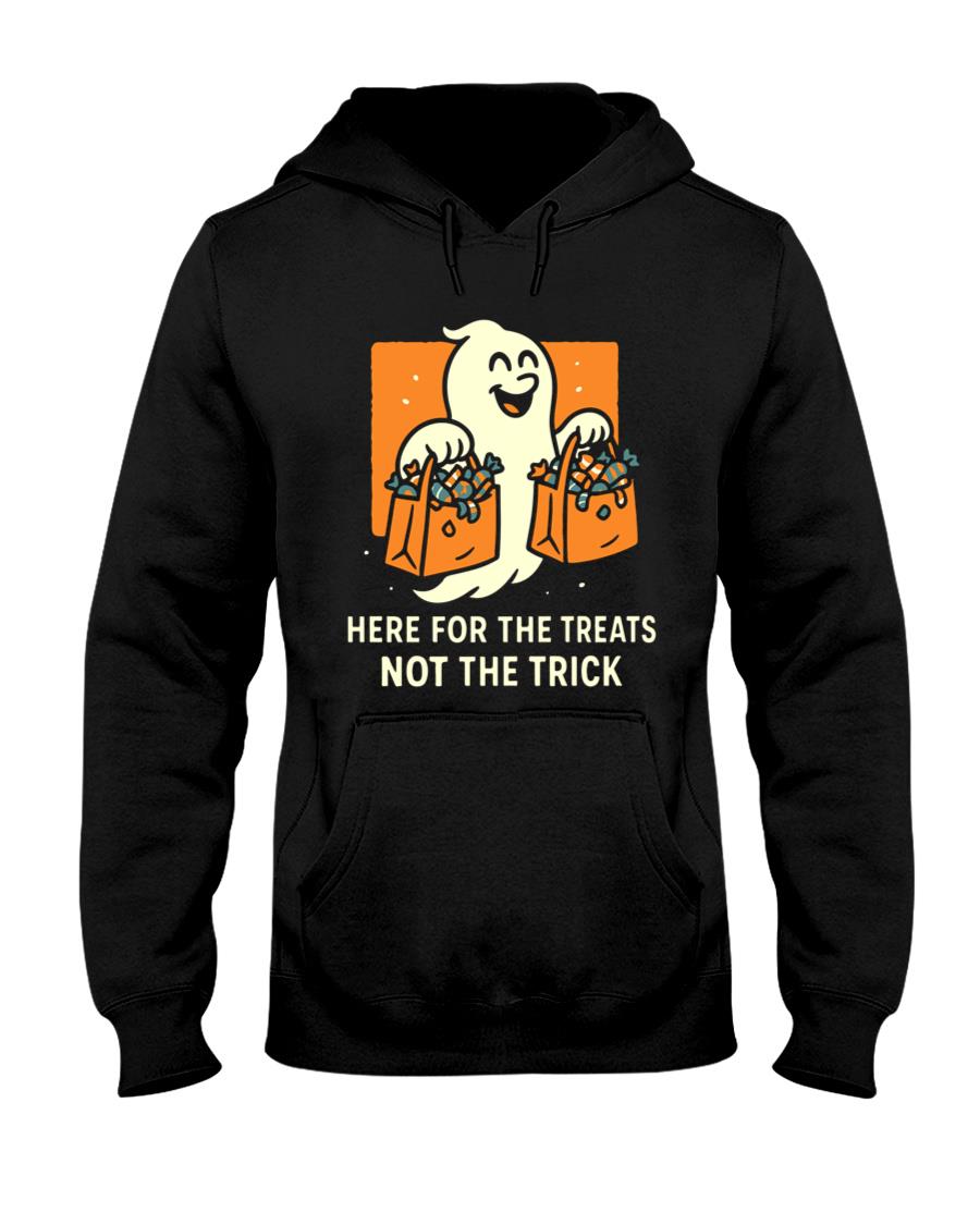 Here For The Treats Not The Trick Ghost Halloween Classic T-Shirt