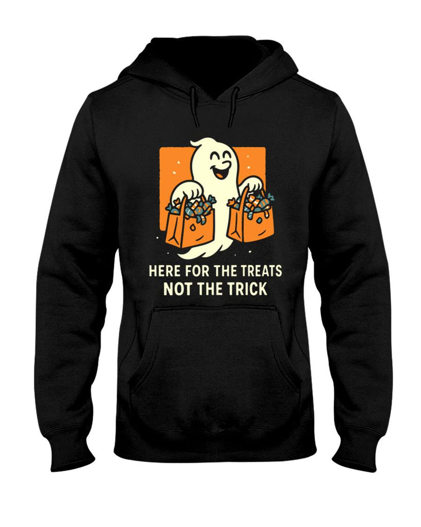 Here For The Treats Not The Trick Ghost Halloween Classic T-Shirt