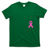 Cute Pink Ribbon Breast Cancer Awareness Women Men Kids T-Shirt