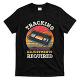 Retro Nostalgia - Womens Tracking Adjustments Required - Nostalgia VHS Retro Tape T-Shirt