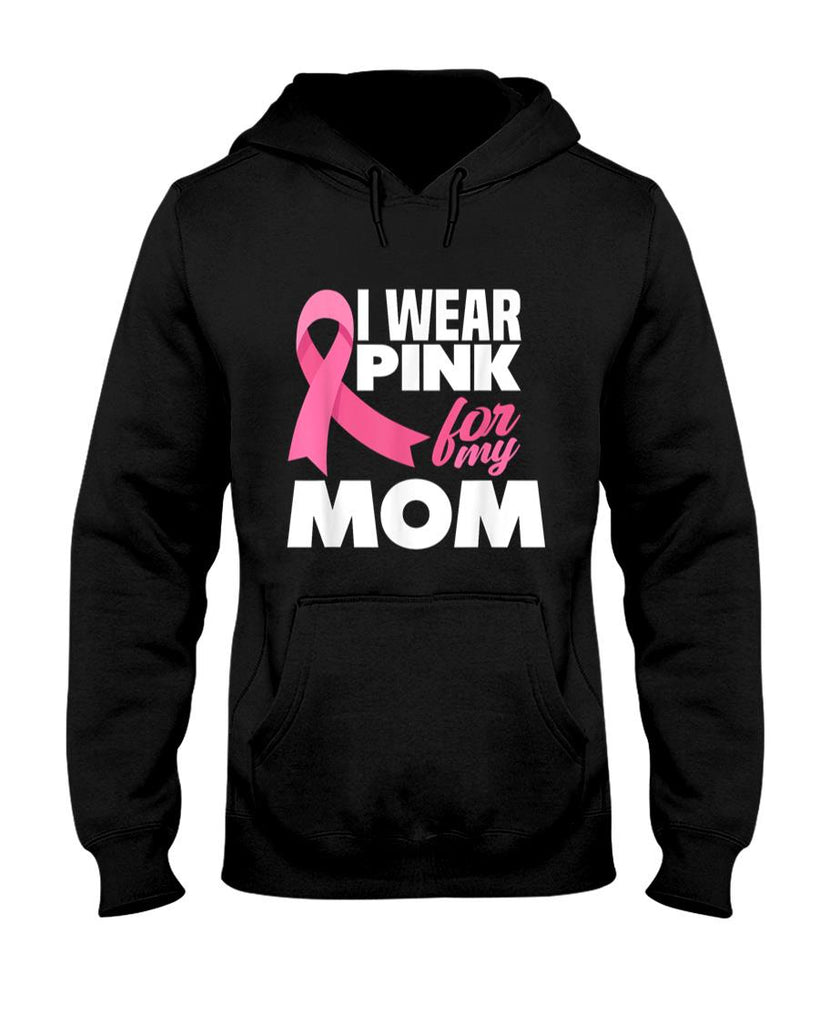 I Wear Pink For My Mom Mother Breast Cancer Awareness T-Shirt