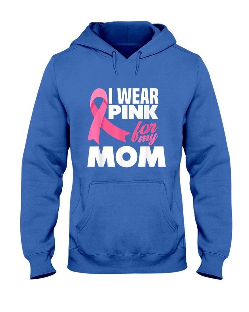 I Wear Pink For My Mom Mother Breast Cancer Awareness T-Shirt