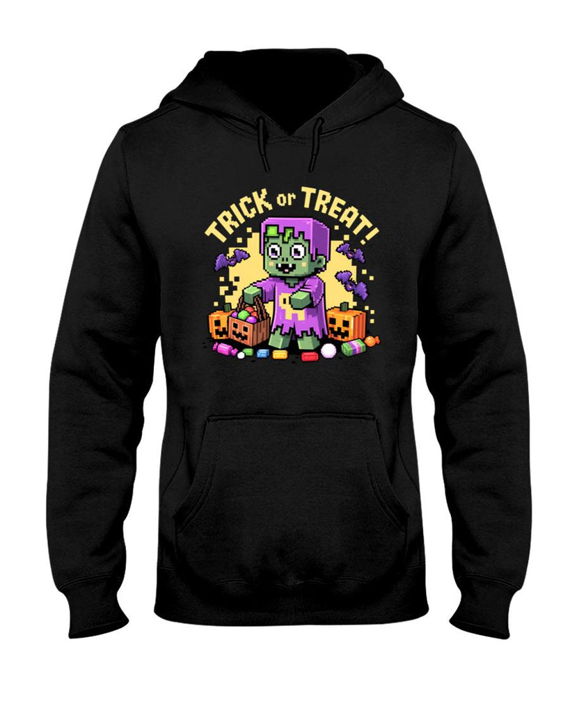 Trick or Treat Pixels Oversized T-Shirt