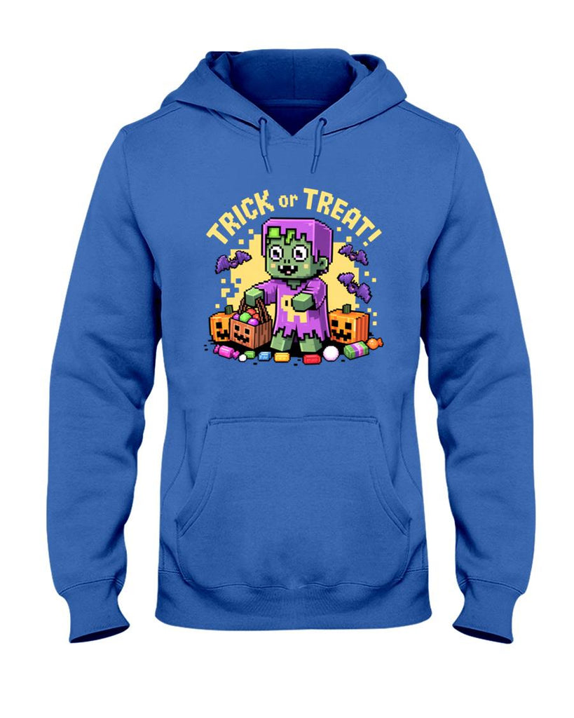 Trick or Treat Pixels Oversized T-Shirt