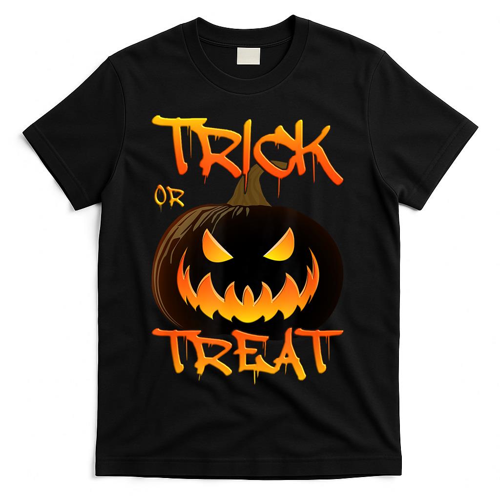 Halloween pumpkin trick or treat costume fancy dress T-Shirt