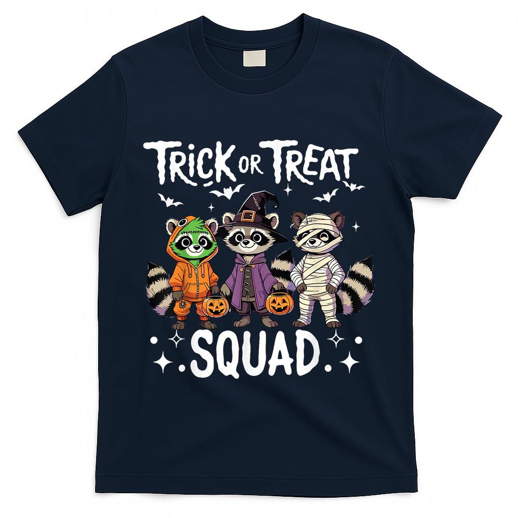 Trick or Treat Squad Pastel Boo Crew Halloween Cute T-Shirt