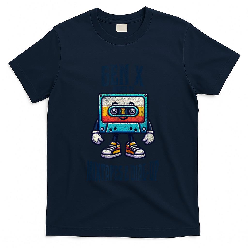 Retro Nostalgia - Gen X, Mixtapes and Dial-Up Retro 80s 90s Nostalgia T-Shirt