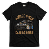 Retro Nostalgia - Vintage Vibes Classic Rides Retro Nostalgia Car Cartoon Art T-Shirt