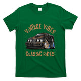 Retro Nostalgia - Vintage Vibes Classic Rides Retro Nostalgia Car Cartoon Art T-Shirt