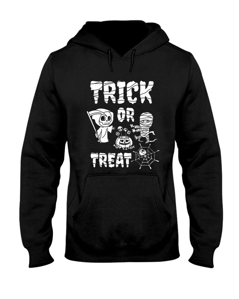 Trick or treat, cute grim reaper, cute mummy, Halloween Classic T-Shirt