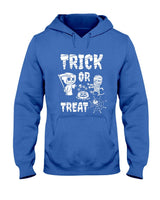 Trick or treat, cute grim reaper, cute mummy, Halloween Classic T-Shirt