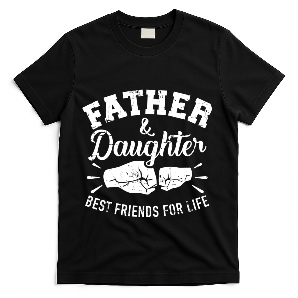 Father And Daughter Best Friends For Life T-Shirt