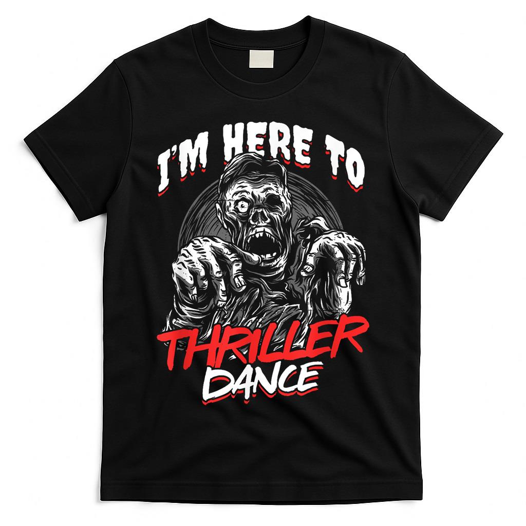 Zombie Undead Halloween Thriller Dance Trick Or Treat T-Shirt