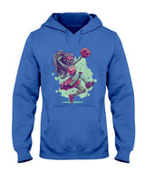 Halloween Costume Zombie Cheerleader Pompoms Trick Or Treat T-Shirt
