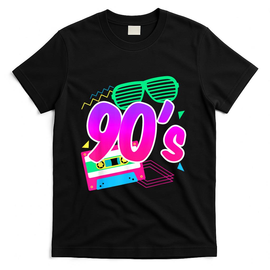 Retro Nostalgia - 1990's 90s Retro I Heart The Nineties T-Shirt