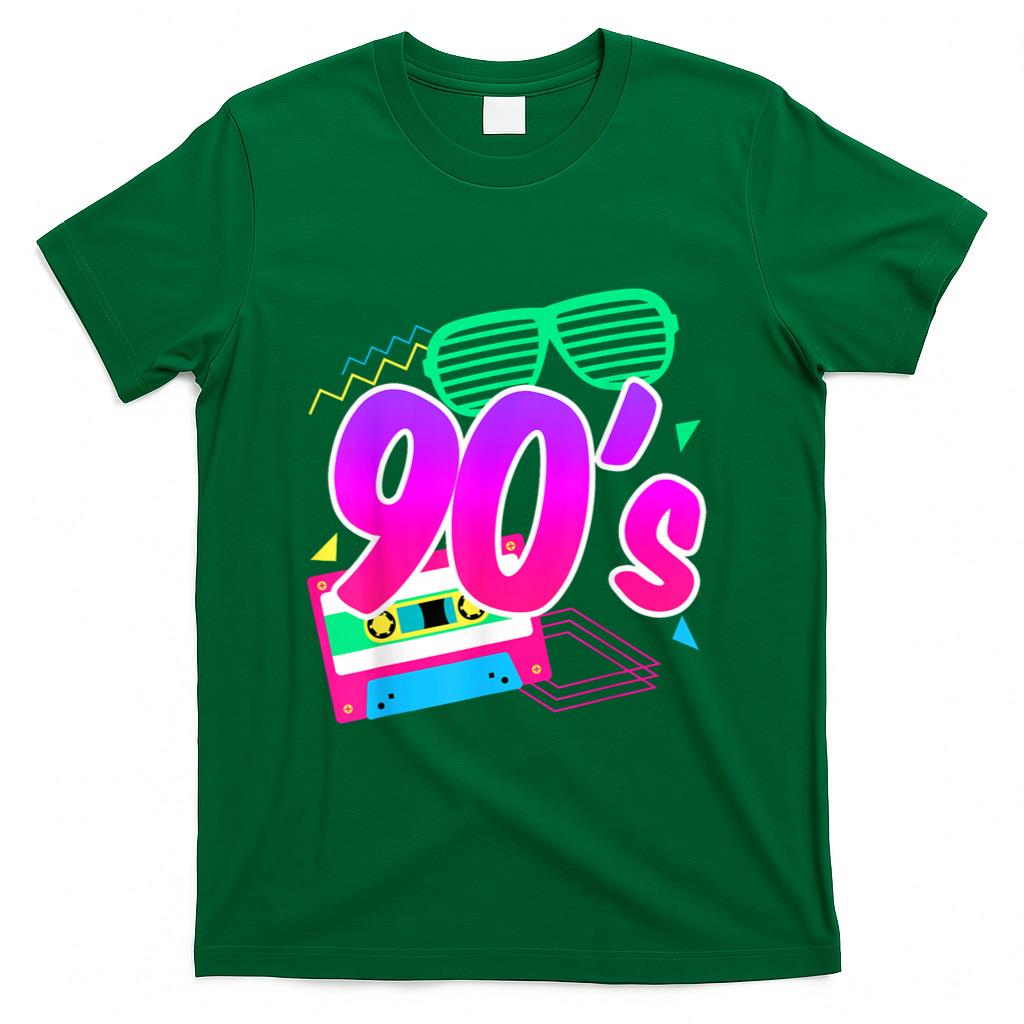 Retro Nostalgia - 1990's 90s Retro I Heart The Nineties T-Shirt