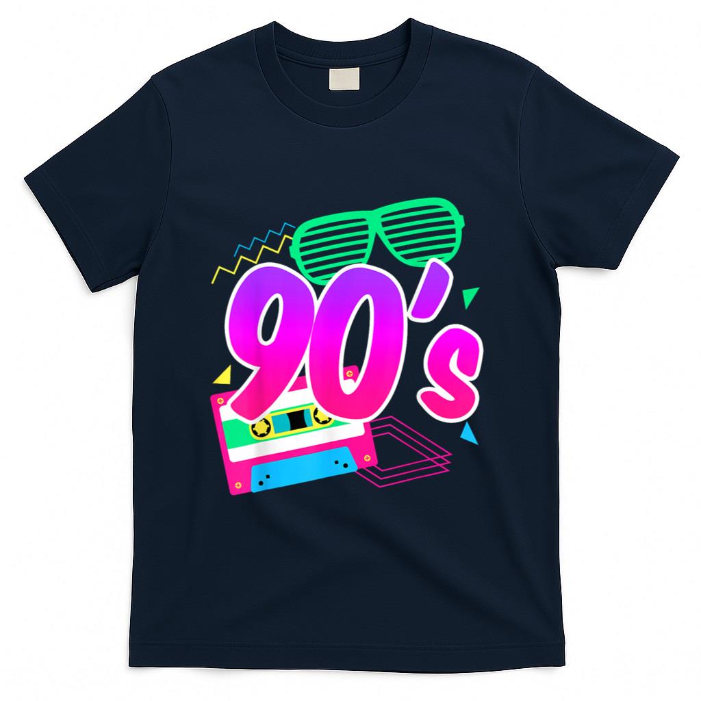 Retro Nostalgia - 1990's 90s Retro I Heart The Nineties T-Shirt