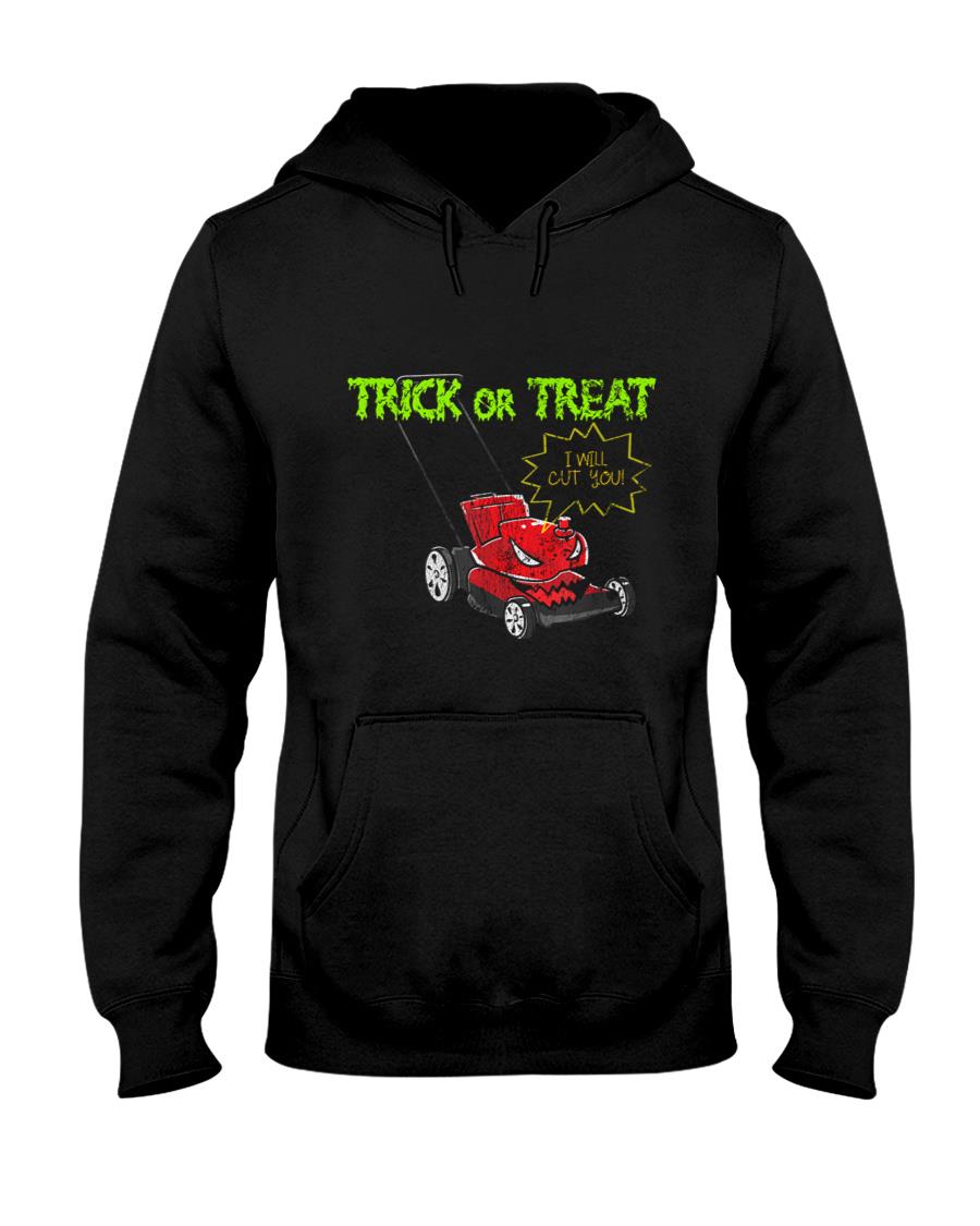 Halloween Costume Scary Lawnmower Emoticon Trick Or Treat T-Shirt