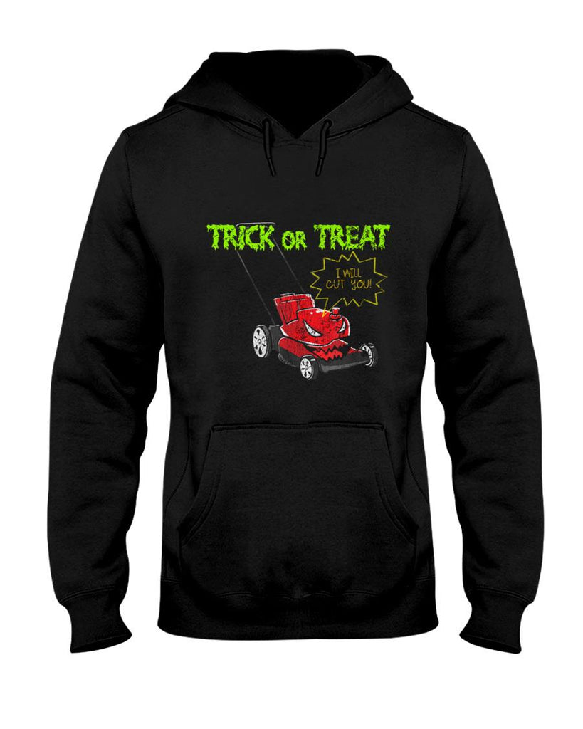 Halloween Costume Scary Lawnmower Emoticon Trick Or Treat T-Shirt