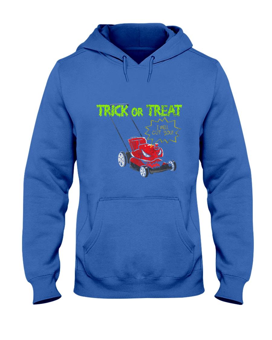 Halloween Costume Scary Lawnmower Emoticon Trick Or Treat T-Shirt