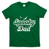 Retro Groovy Spooky Dad Halloween Dad Men Trick Or Treat T-Shirt