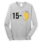 15-0 Louisiana Football Fans Long Sleeve Shirt