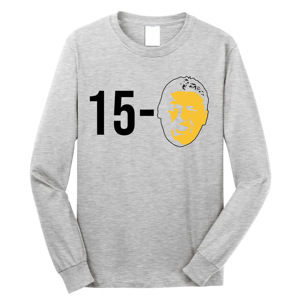 15-0 Louisiana Football Fans Long Sleeve Shirt