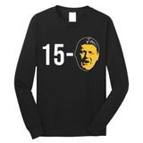 15-0 Louisiana Football Fans Long Sleeve Shirt