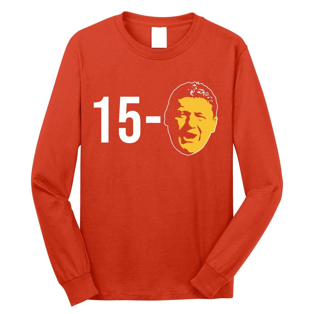 15-0 Louisiana Football Fans Long Sleeve Shirt