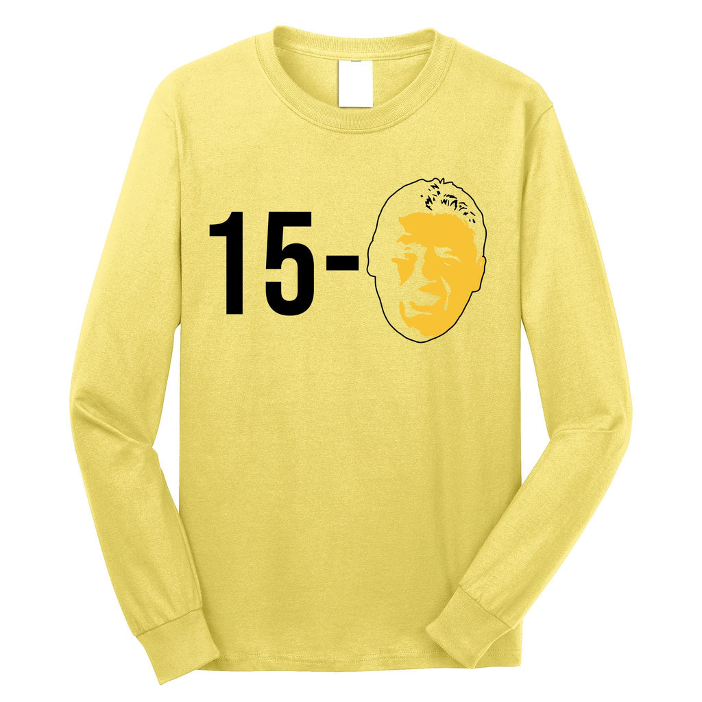 15-0 Louisiana Football Fans Long Sleeve Shirt
