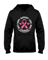 Breast Cancer Support Pink Ribbon Breast Cancer Awareness T-Shirt