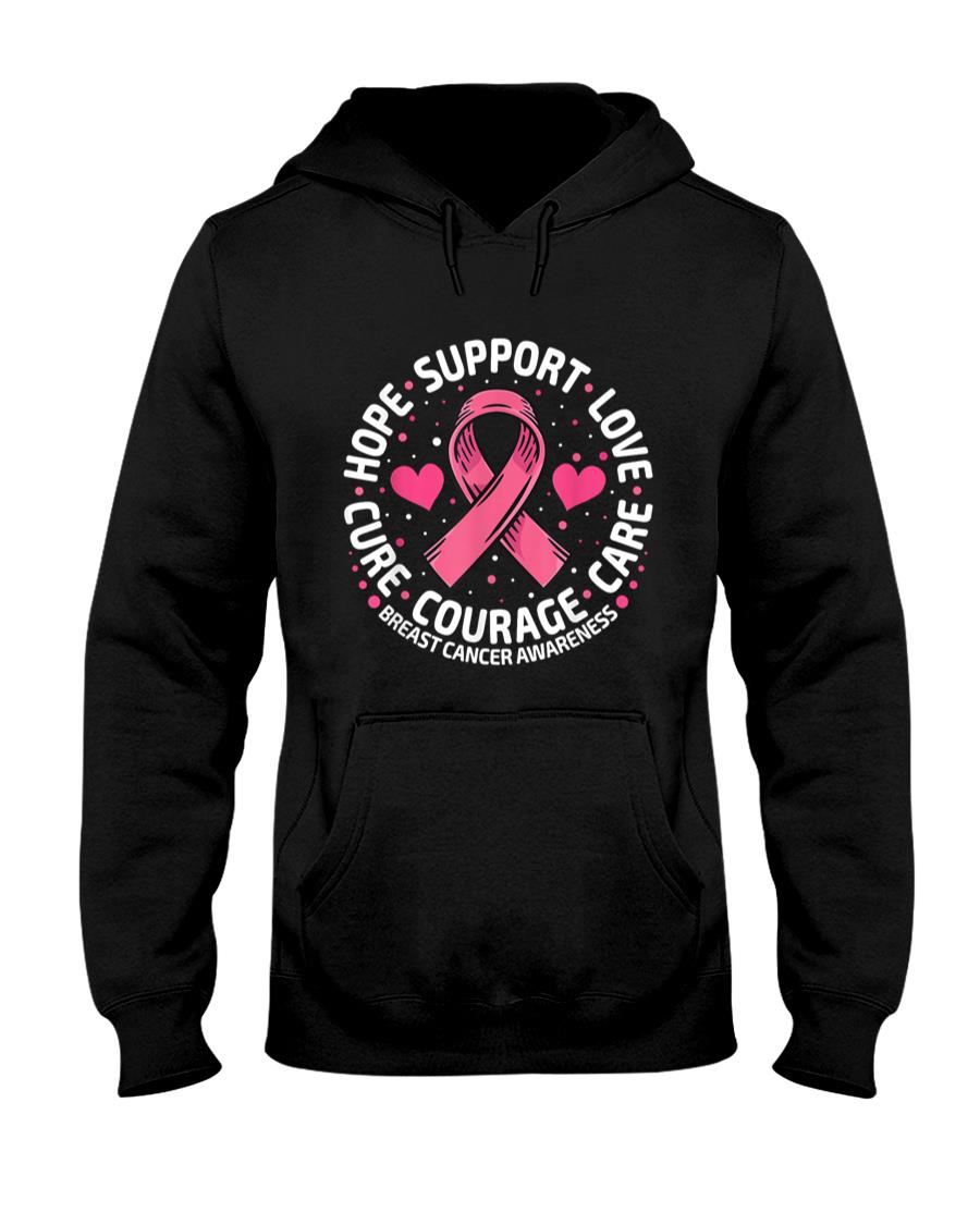 Breast Cancer Support Pink Ribbon Breast Cancer Awareness T-Shirt