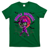 Softball Halloween for Girls Trick or Treating Practice Day T-Shirt
